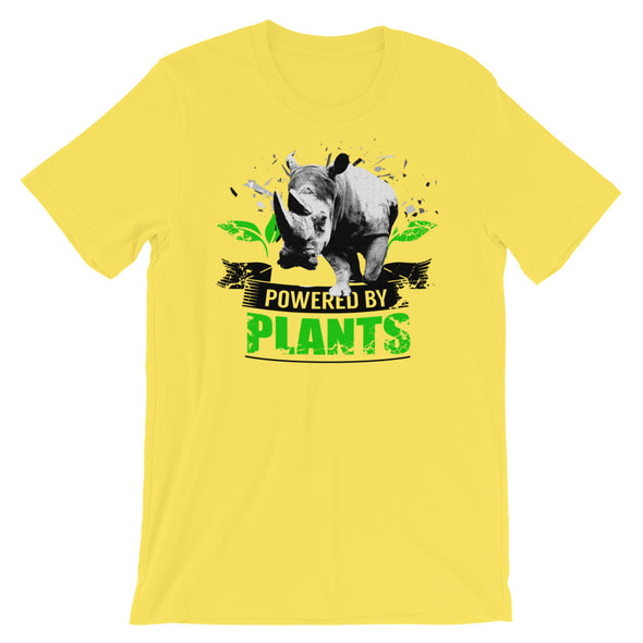 Powered By Plants Rhino Short-Sleeve Unisex T-Shirt
