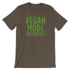 Vegan Mode Activated Short-Sleeve Unisex T-Shirt