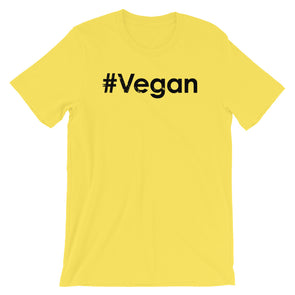 #Vegan Short-Sleeve Unisex T-Shirt