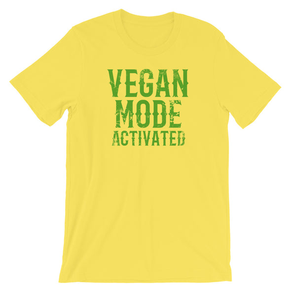 Vegan Mode Activated Short-Sleeve Unisex T-Shirt