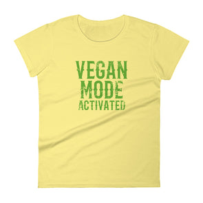 Vegan Mode Activated short sleeve t-shirt