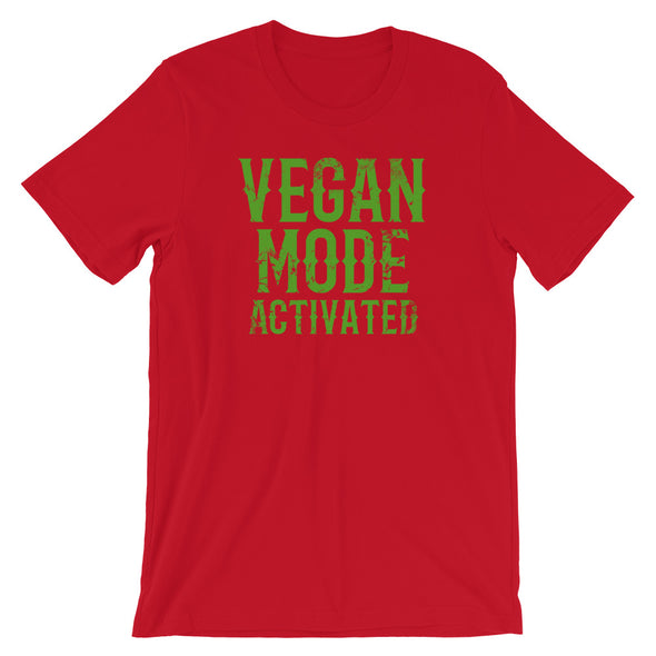 Vegan Mode Activated Short-Sleeve Unisex T-Shirt