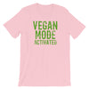 Vegan Mode Activated Short-Sleeve Unisex T-Shirt