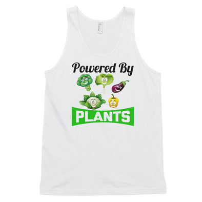 Powered By (Happy) Plants Classic tank top (unisex)