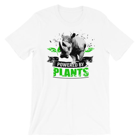 Powered By Plants Rhino Short-Sleeve Unisex T-Shirt