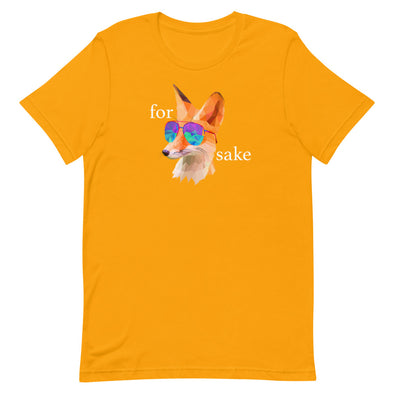 For Fox Sake Short-Sleeve Unisex T-Shirt