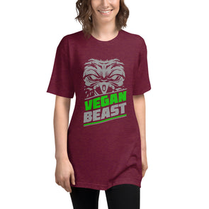 Vegan Beast Tri-Blend Track Shirt