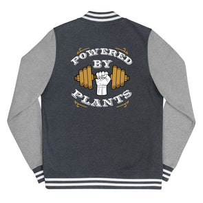 Powered By Plants Women's Letterman Jacket